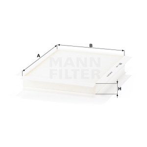 Фильтр салона MANN-FILTER CU 2622